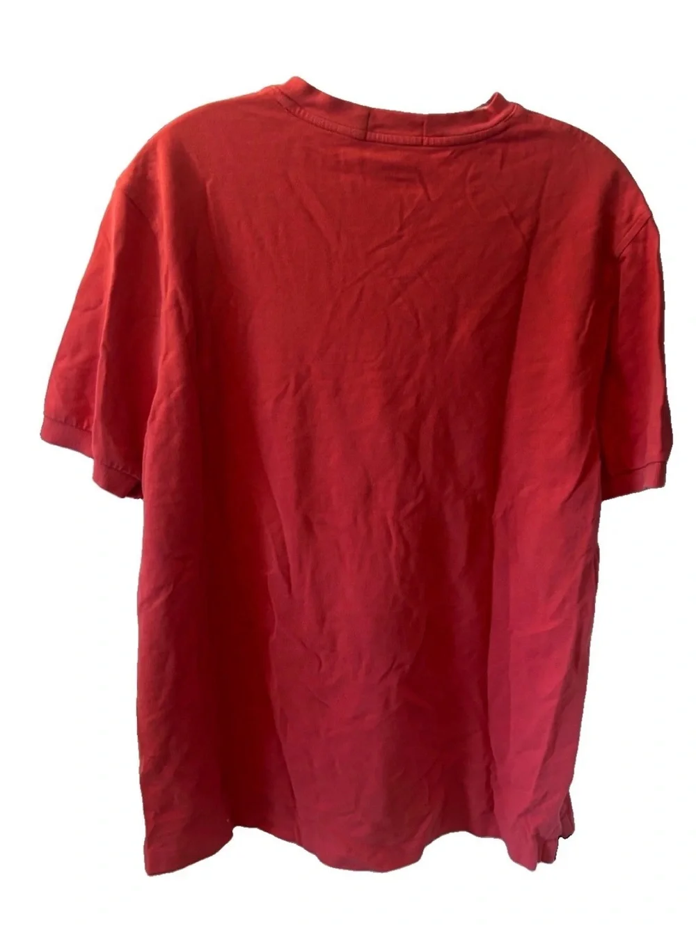 Polo Ralph Lauren Pink Featherweight Mesh Short-Sleeve Henley Polo Navy Pony